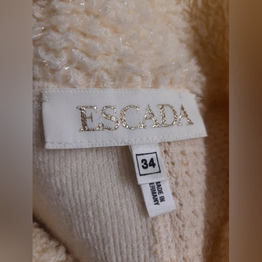 Escada Cream Women's Sweater - Picture 12 of 16